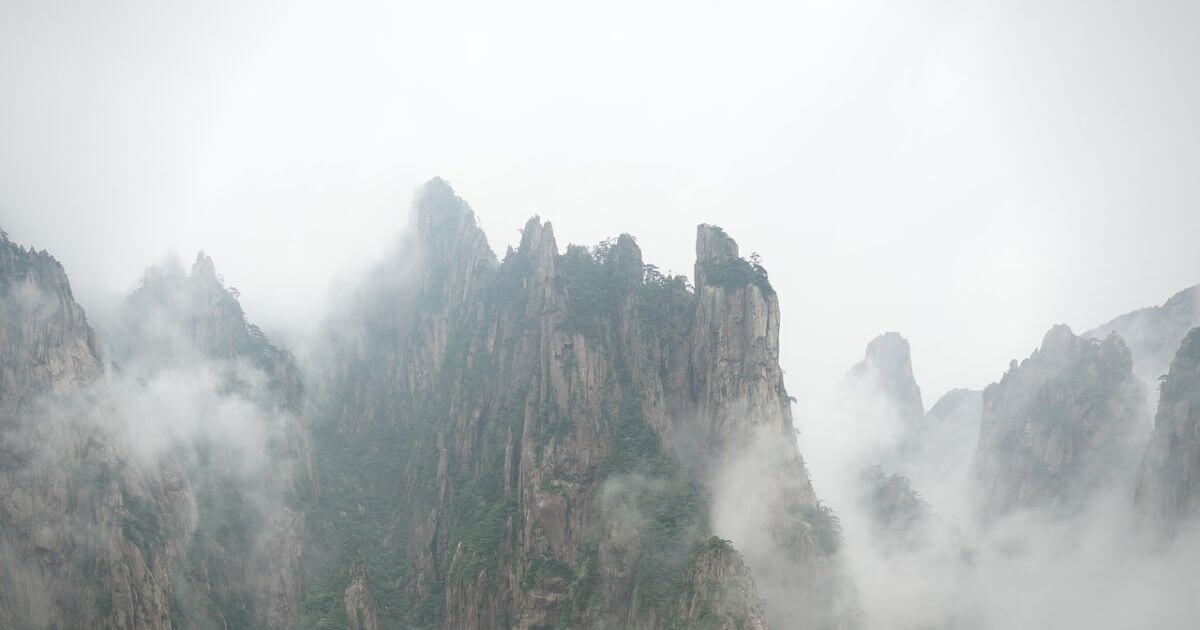 中国の山